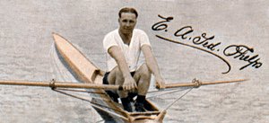 Ted Phelps, World Professional Sculling Champion by Unbekannt