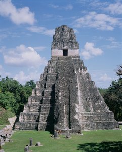 Temple of the Jaguar (Temple 1) Mayan, Late Classic Period c.600-900 by Unbekannt