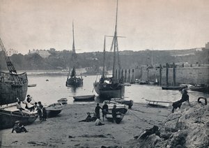 Tenby - In the Harbour, 1895
