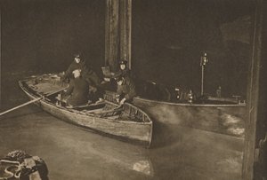 Thames Police on the Night Patrol Which Guards The Safety of the River by Unbekannt