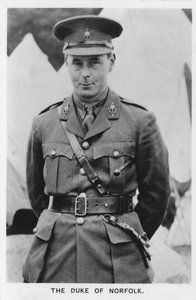 The 16th Duke of Norfolk, 1937