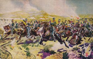 The 17th Lancers. The Charge of the Light Brigade at Balaclava, 1854 by Unbekannt