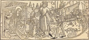 The Adoration of the Magi by Unbekannt