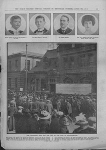 The Agonising Wait for the List of the Lost at Southampton, April 20, 1912
