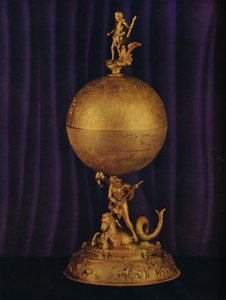 The Airthrey Gold Globe Cup: South German, c1560-1565, 1936 by Unbekannt