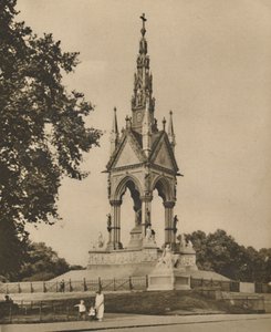 The Albert Memorial Challenges Climate and Criticism, c1935 by Unbekannt