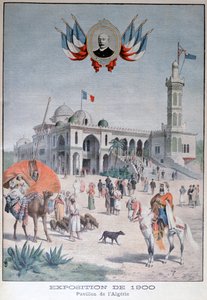 The Algerian Pavilion at the Universal Exhibition of 1900, Paris by Unbekannt