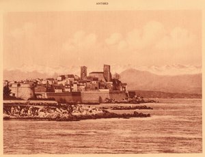 The Alps Ridge and Antibes, 1930