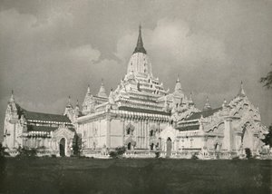 The Anauda Pagoda, Pagau by Unbekannt