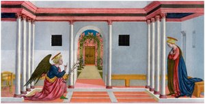 The Annunciation, c1445, 1958 by Unbekannt