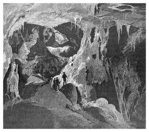 The Arch Cave Looking North, Jenolan Caves, New South Wales, Australia