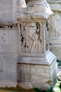 The Arch of Septimus Severus, Rome by Unbekannt