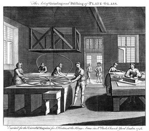 The Art of Grinding and Polishing of Plate-Glass, 1748