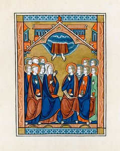 The Ascension, 1250-1260 by Unbekannt