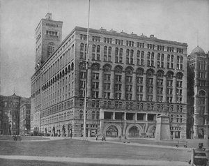 The Auditorium, Chicago by Unbekannt
