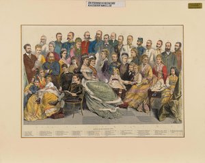 The Austrian Imperial Family by Unbekannt