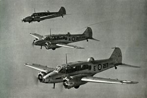 The Avro Anson by Unbekannt