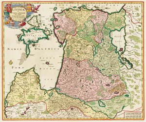 The Baltic Sea From: Ducatuum Livoniae et Curlandiae Nova Tabula