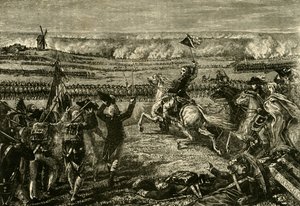 The Battle of Valmy by Unbekannt