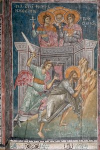 The Beheading of Saint John the Baptist, c1350 by Unbekannt