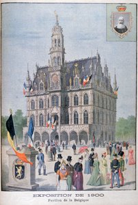 The Belgium pavilion at the Universal Exhibition of 1900, Paris, 1900 by Unbekannt