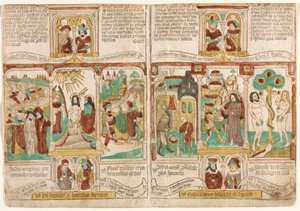The Bible of the Poor Biblia Pauperum, Pharaoh
