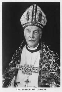 The Bishop of London Dr Winnington-Ingram, 1937 by Unbekannt
