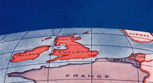 The British Isles and Northern Europe at Noon in Mid-Winter by Unbekannt