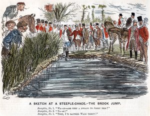 The Brook Jump by Unbekannt
