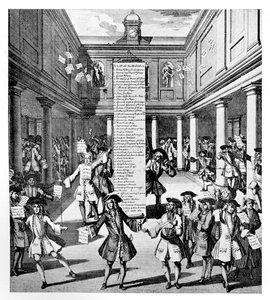 The Bubblers Bubbled or The Devil Take the Hindmost, 1720 by Unbekannt