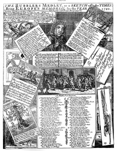 The Bubblers Medley, or a Sketch of the Times by Unbekannt