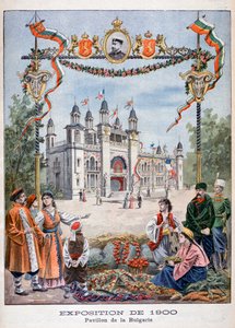 The Bulgarian Pavilion at the Universal Exhibition of 1900, Paris by Unbekannt