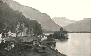 The Castle at Chillon, Switzerland by Unbekannt