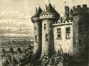 The Castle of Hennebon by Unbekannt