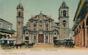 The Cathedral, Havana, Cuba by Unbekannt