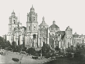 The Cathedral, Mexico City, Mexico, 1895