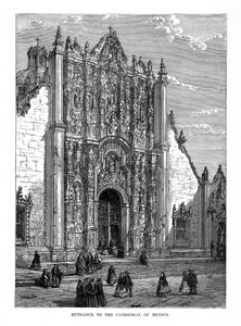 The Cathedral, Mexico City, Mexico by Unbekannt