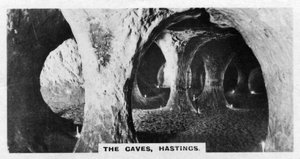 The Caves, Hastings, Sussex, c1920s by Unbekannt