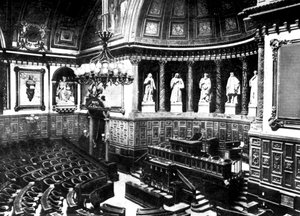 The Chamber of the French Senate, Paris, France by Unbekannt