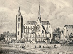The Church and Part of the Abbey of St Victor