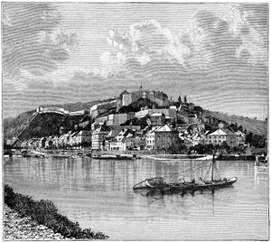 The Citadel of Namur by Unbekannt
