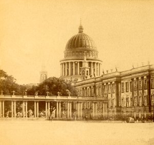 The City Palace and St. Nicholas Church, Potsdam, Germany