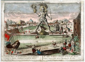 The Colossus of Rhodes by Unbekannt