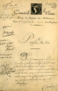 The Concordat and Organic Articles, 5 April 1802 by Unbekannt