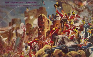 The Connaught Rangers. The Capture of The Citadel at Badajoz by Unbekannt