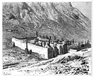 The Convent of St Catherine, Mount Sinai, Egypt
