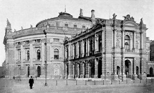 The Court Theatre, Vienna, Austria by Unbekannt