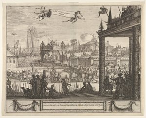 The Court of the Great Mogul by Unbekannt