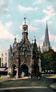 The Cross and Cathedral, Chichester, West Sussex by Unbekannt