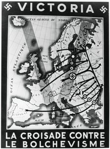 The Crusade against Bolshevism, Vichy French propaganda poster